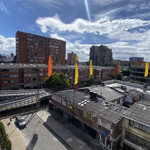 Apartaestudio Tipo Loft Con Hermosa Vista , Bogotá Colombia