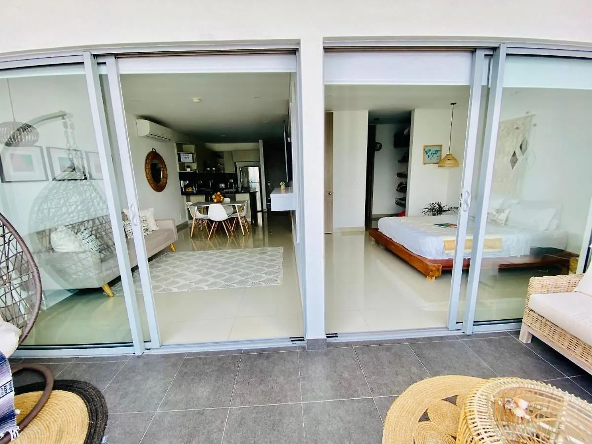 1Bd Condo Amazing View-Modern Apt-Luxury Building Cartagena Colombia