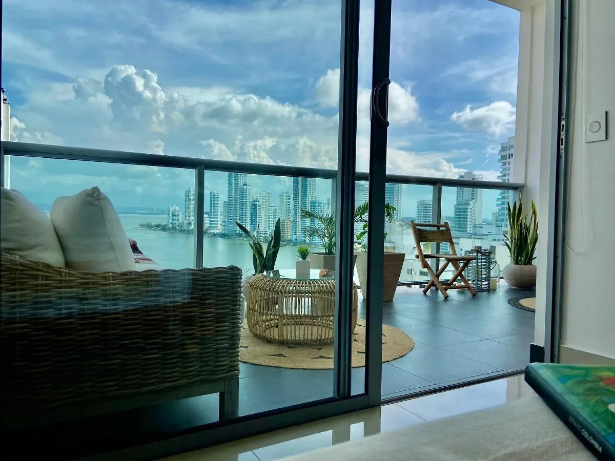1Bd Condo Amazing View-Modern Apt-Luxury Building Cartagena 0*,  Colombia