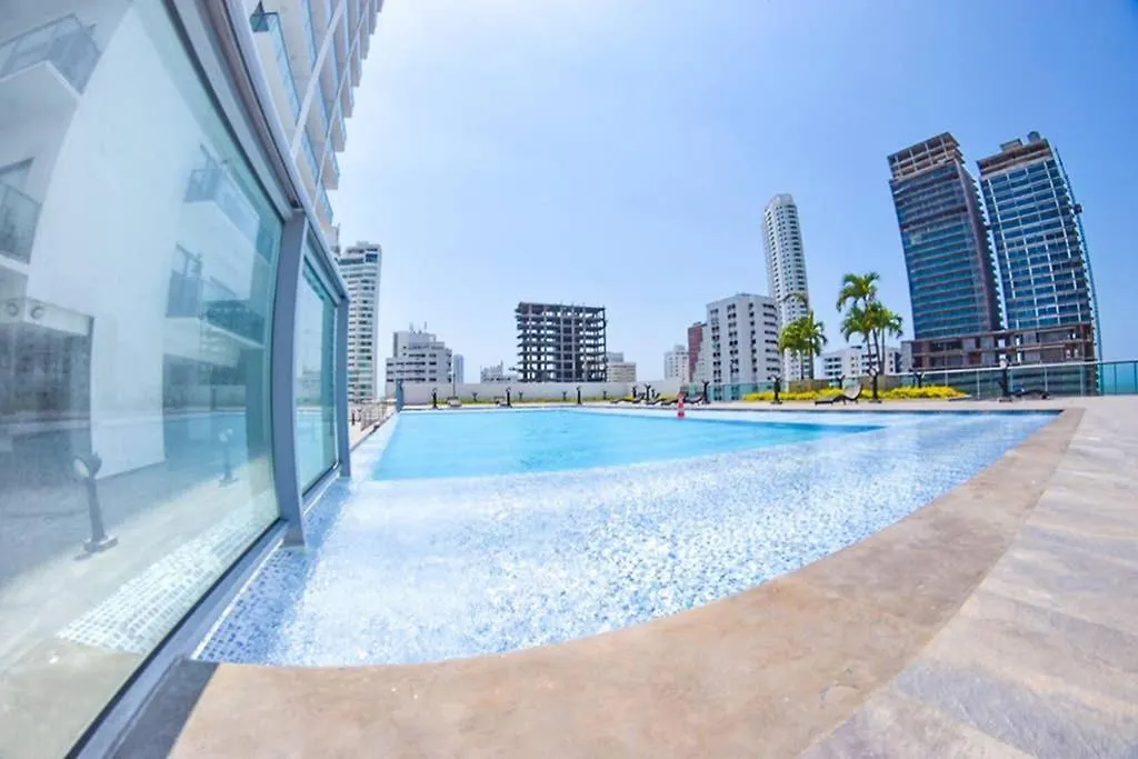 1Bd Condo Amazing View-Modern Apt-Luxury Building Cartagena 0*,  Colombia