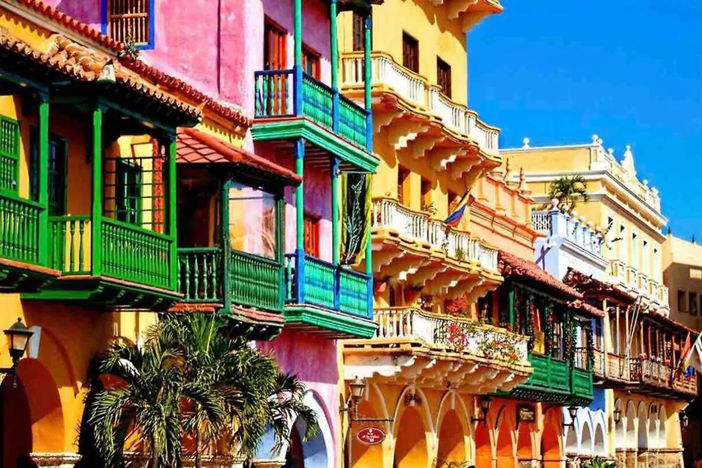1Bd Condo Amazing View-Modern Apt-Luxury Building Cartagena